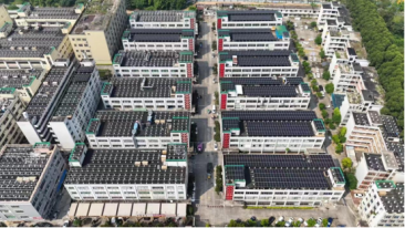 东莞刘黄第三工业区3851.2kWp分布式光伏项目设计采购施工总承包工程光伏安装